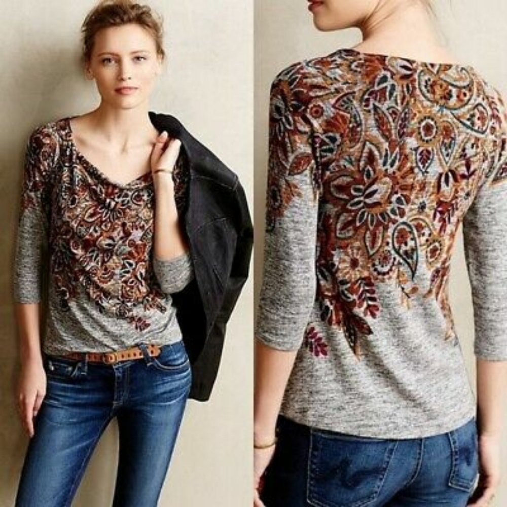 Postmark by Anthropologie Jacaranda Sweater